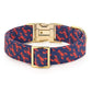 Catch of the Day Navy Dog Collar