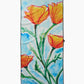 Golden Poppy Flowers Beach Towel