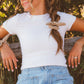 Striped Bow Scrunchie