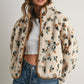Floral Fleece Jacket