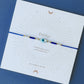 Blue Evil Eye Cord Bracelet