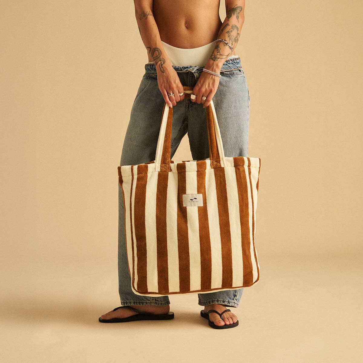 Cabana Terry Tote Bag