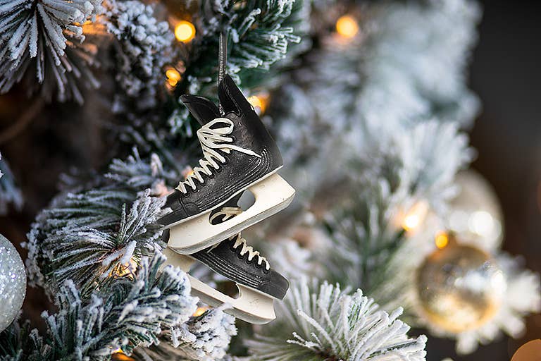 Pair of Hockey Skates Ornament
