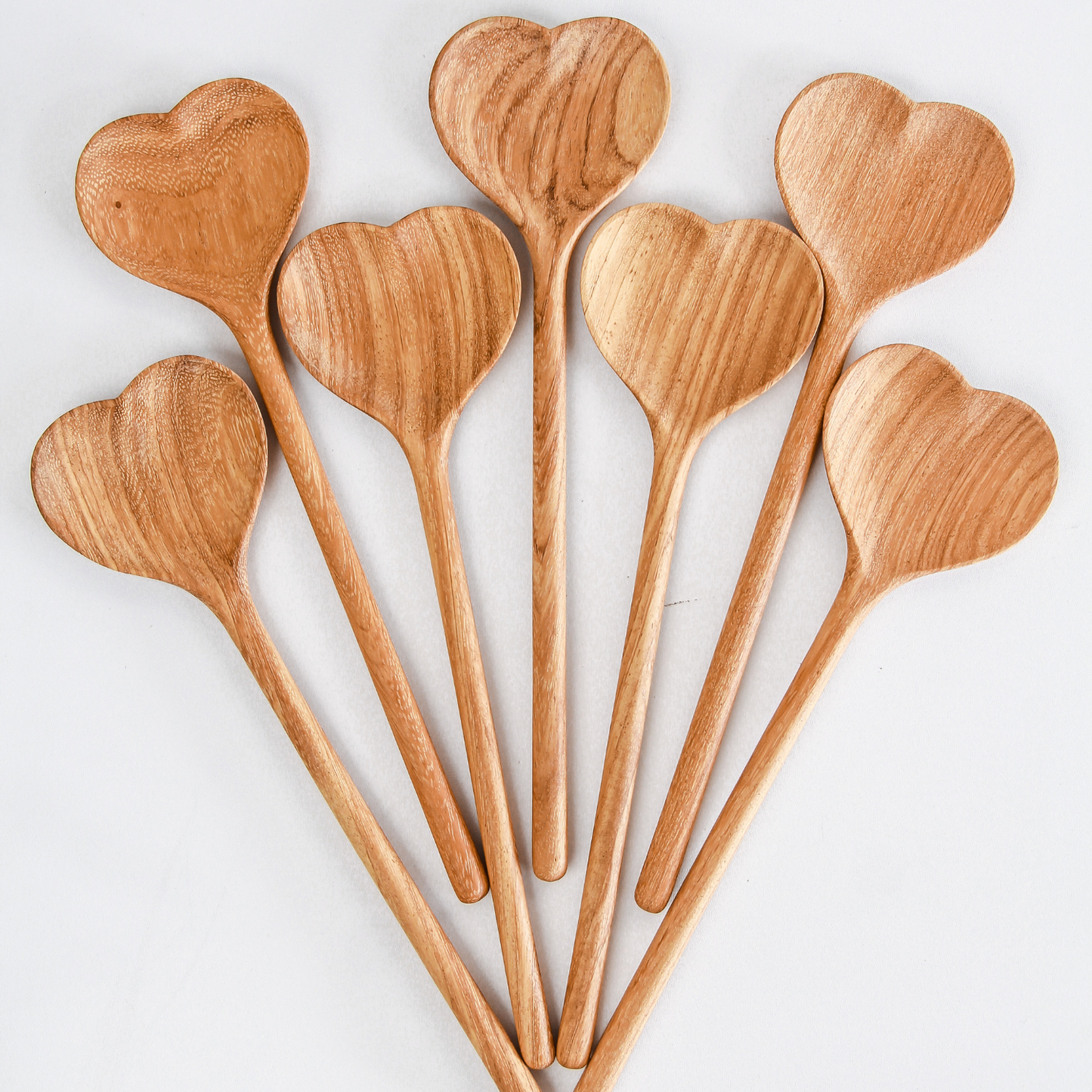 Heart Shaped Wooden Spoon