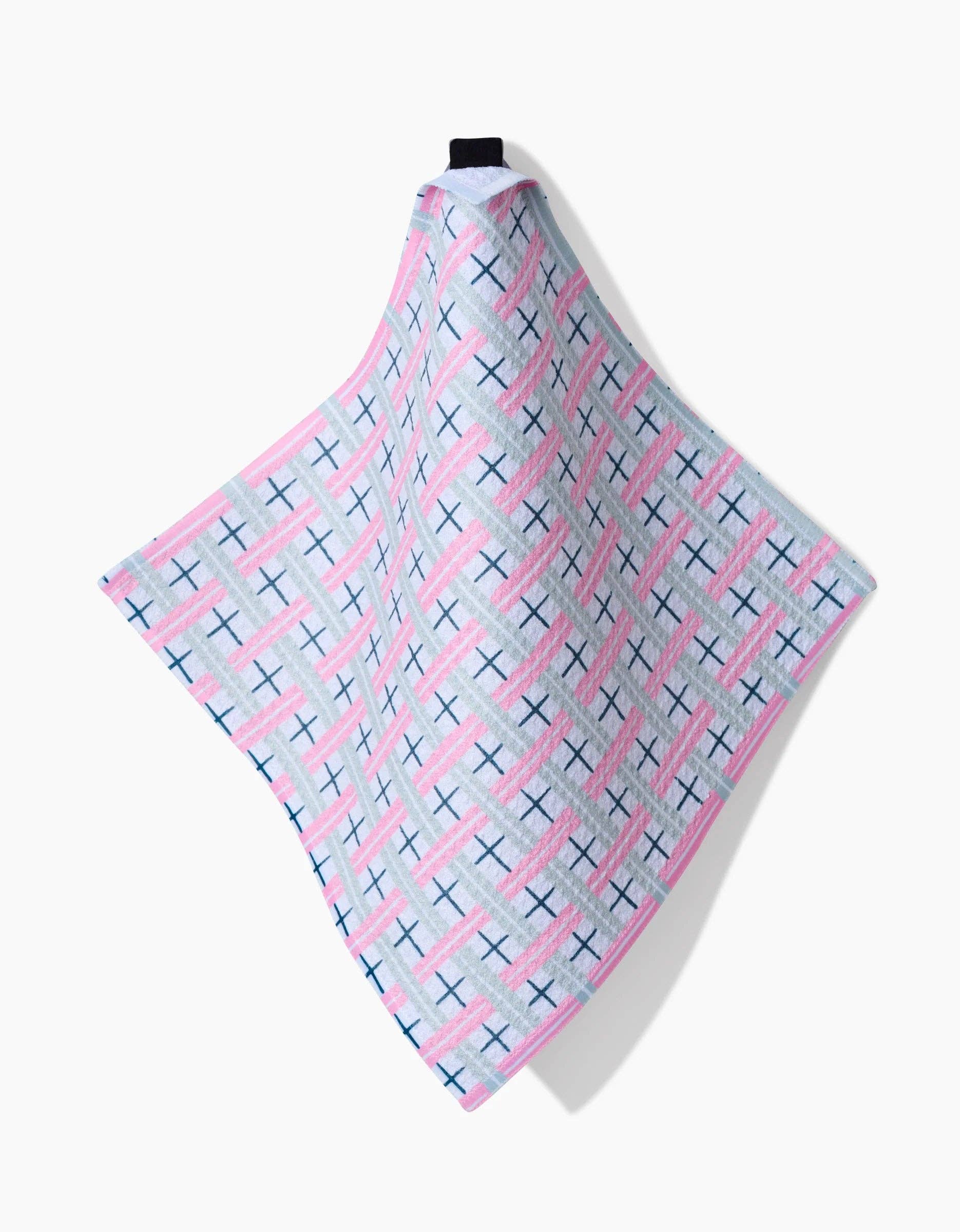Geometry Spring Picnic Day Dishcloth Set