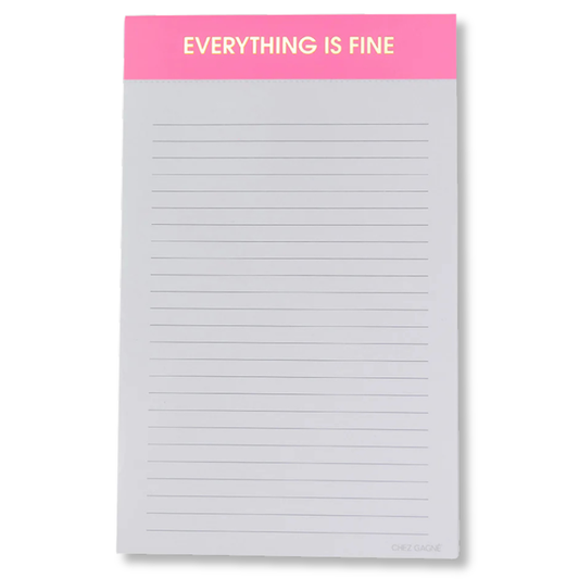 Everything is Fine Notepad