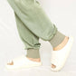 Open Toe Sherpa Slippers