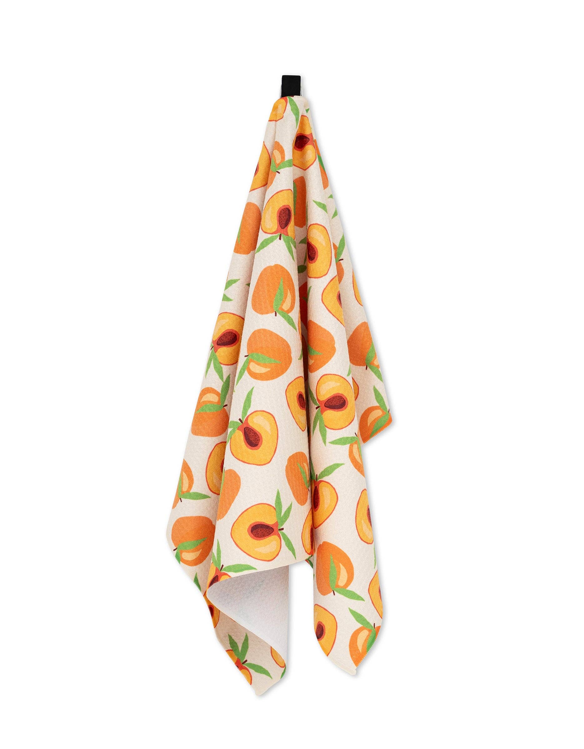 Geometry Sweet Peach Kitchen Tea Towel