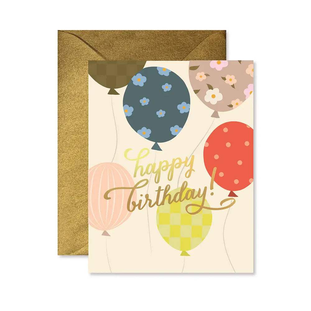 Birthday Balloon Release Card