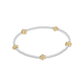 enewton Signature Cross Small 2mm Mixed Metal Bracelet - Gold