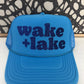 Wake + Lake Trucker Hat