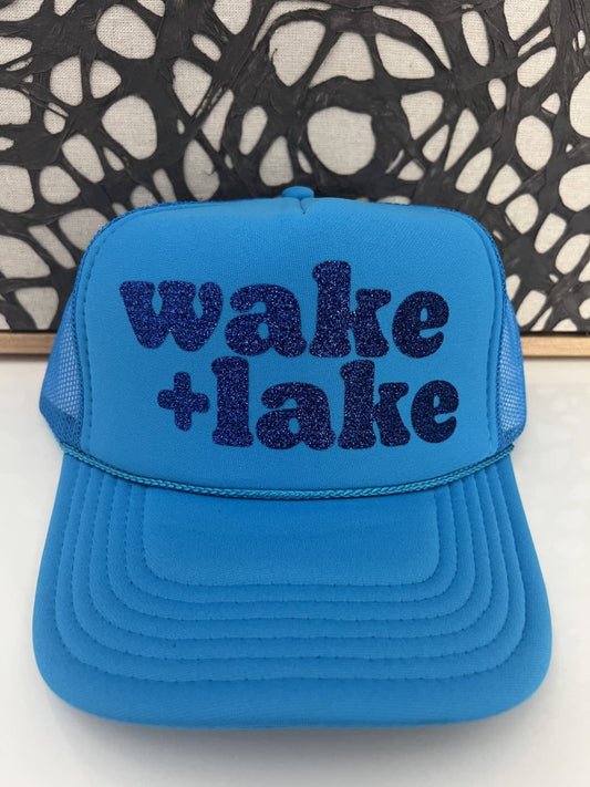 Wake + Lake Trucker Hat