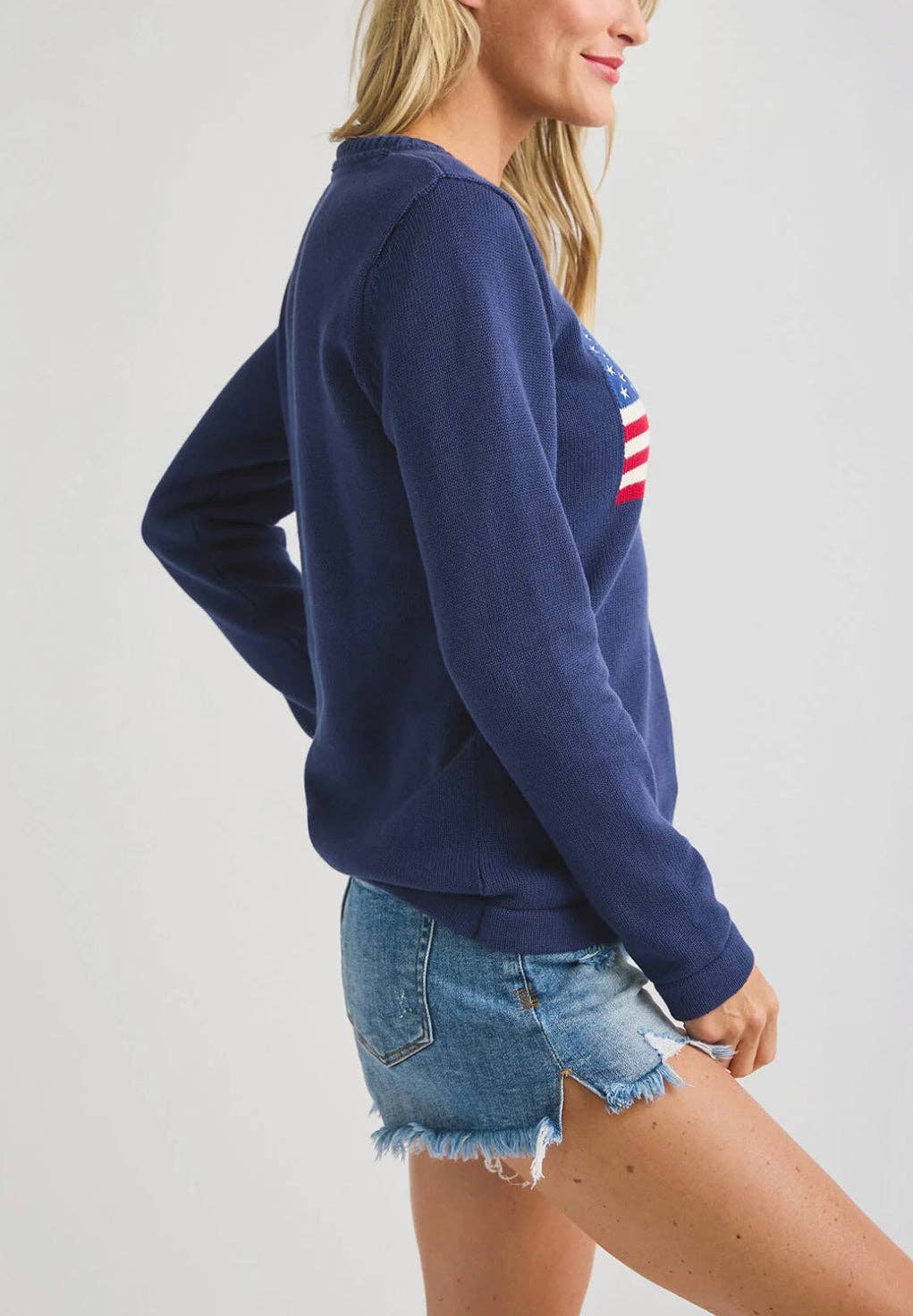 American Flag Sweater