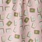 Geometry Flower Tiles Luxe Tea Towel