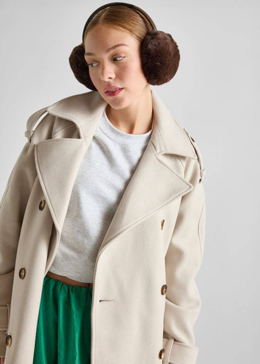 Mad Hatter Faux-Fur Earmuff