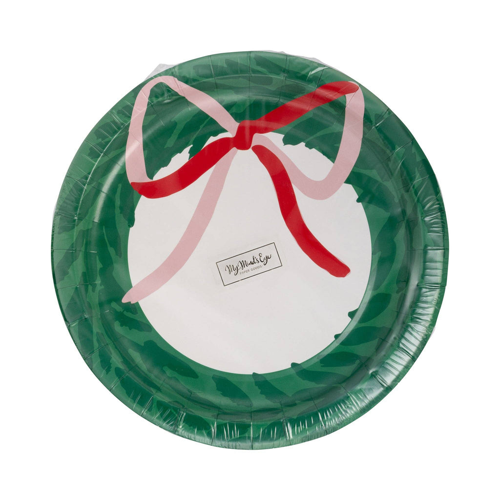 Wreath Paper Plates
