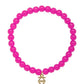 Small Glass Bead Stretch Bracelet