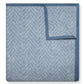 Harborview Herringbone Cornflower Blanket