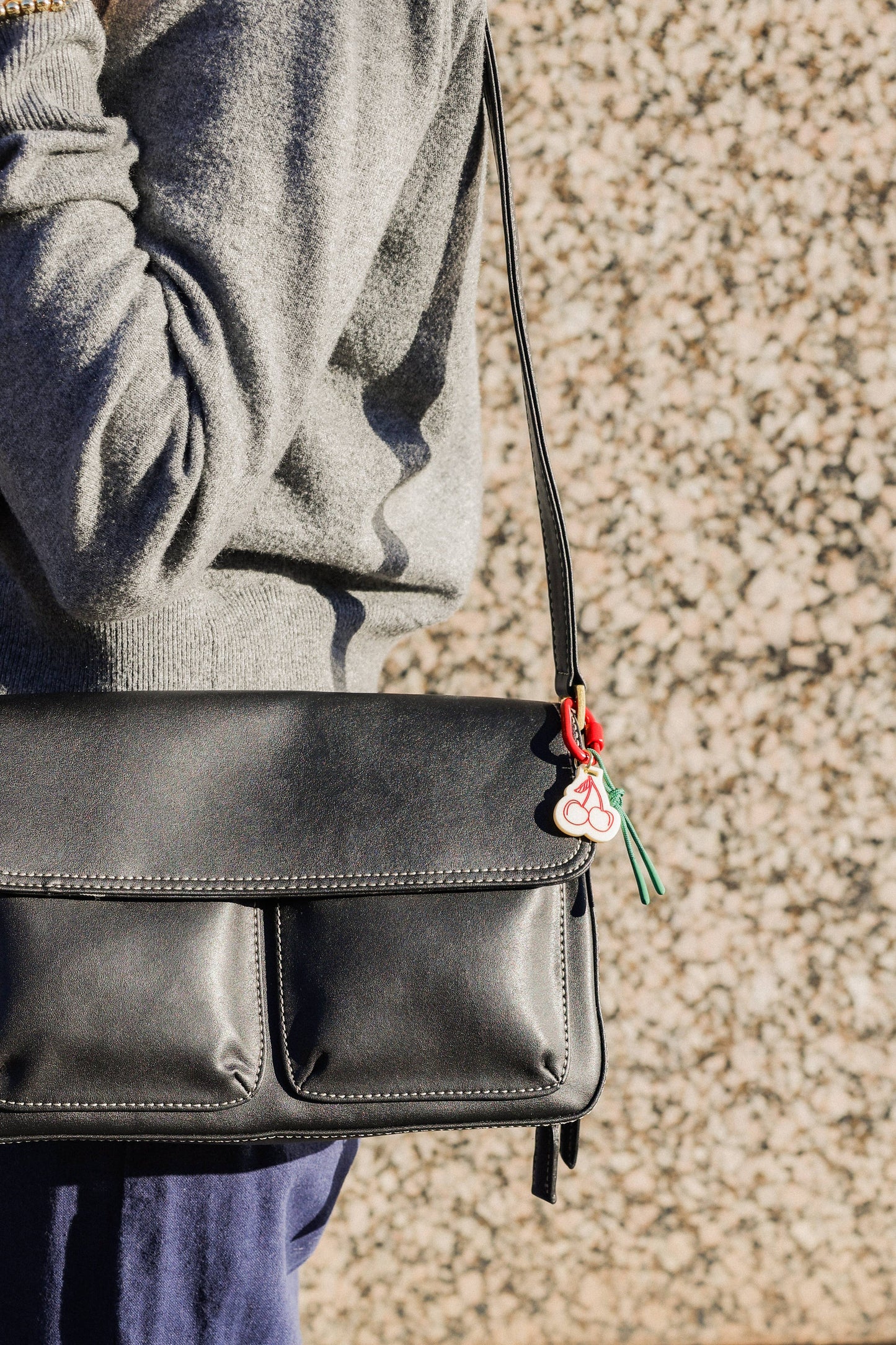 Cherry Bag Charm