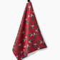 Geometry Merry Boots Tea Towel