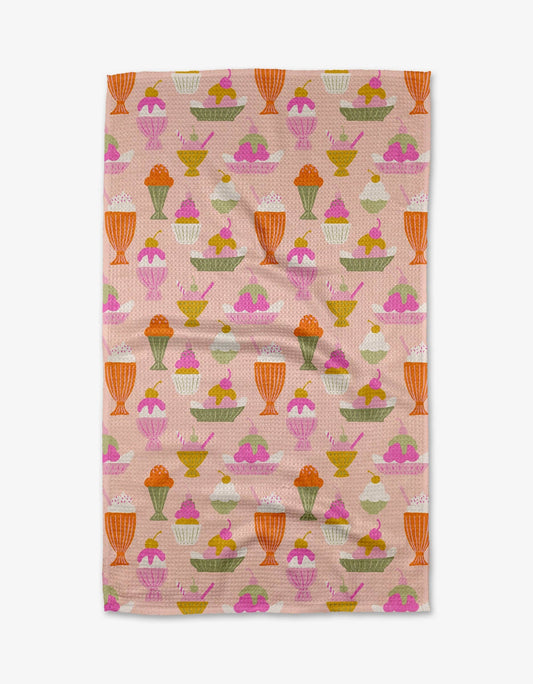 Geometry Carmelo Tea Towel