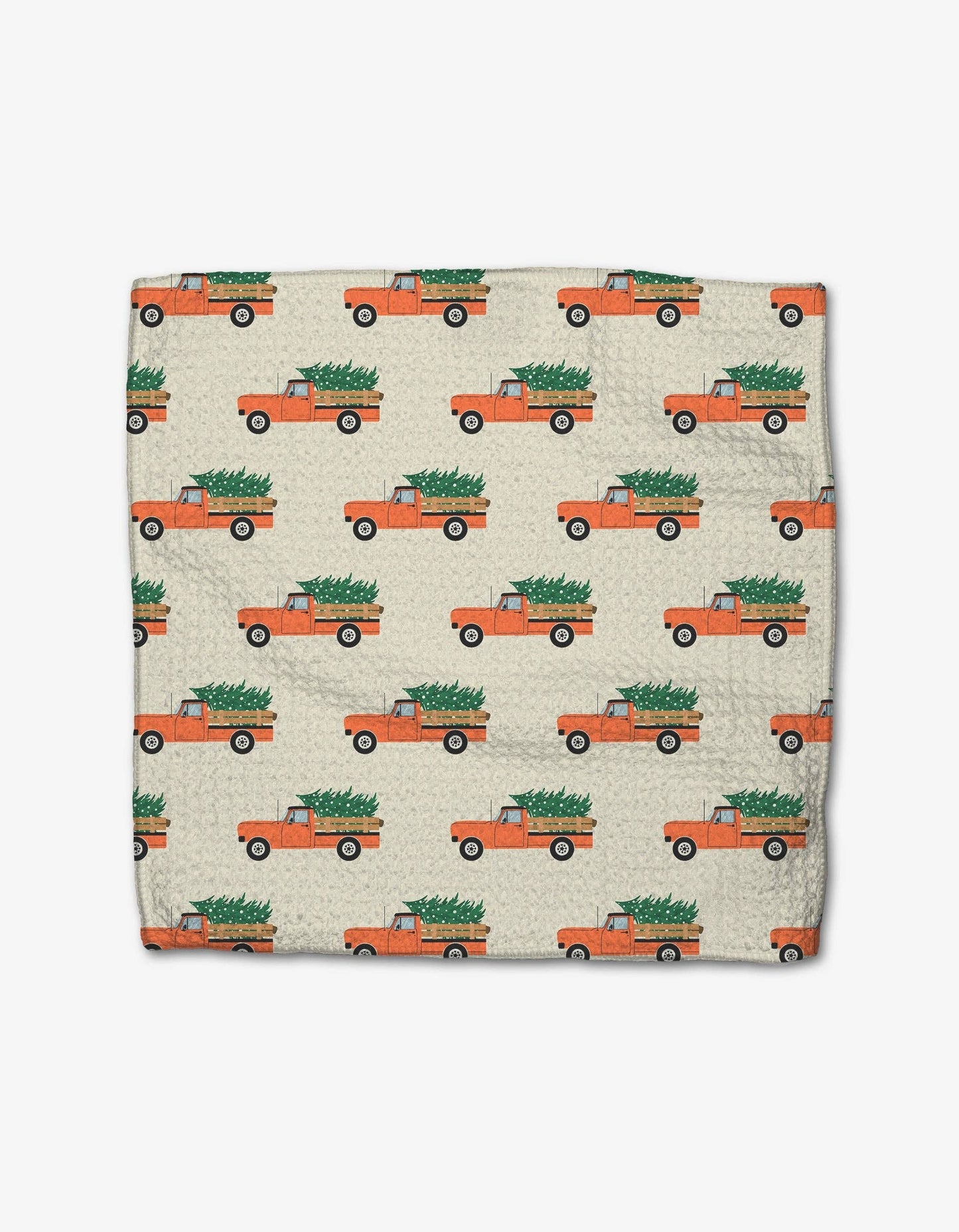 Geometry Christmas Ride Dishcloth Set