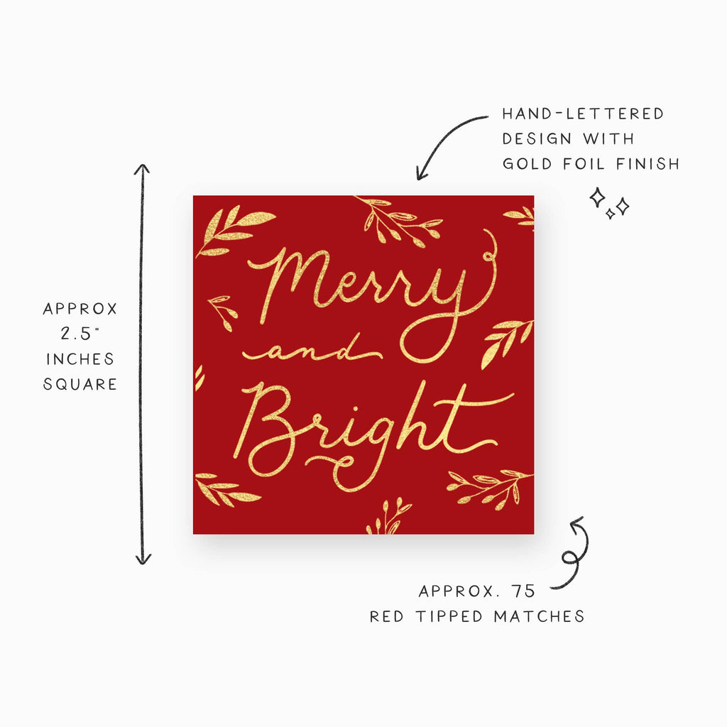 Merry & Bright Matchbox