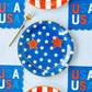 USA Scallop Paper Cocktail Napkins