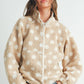 Polka Dot Button Down Jacket