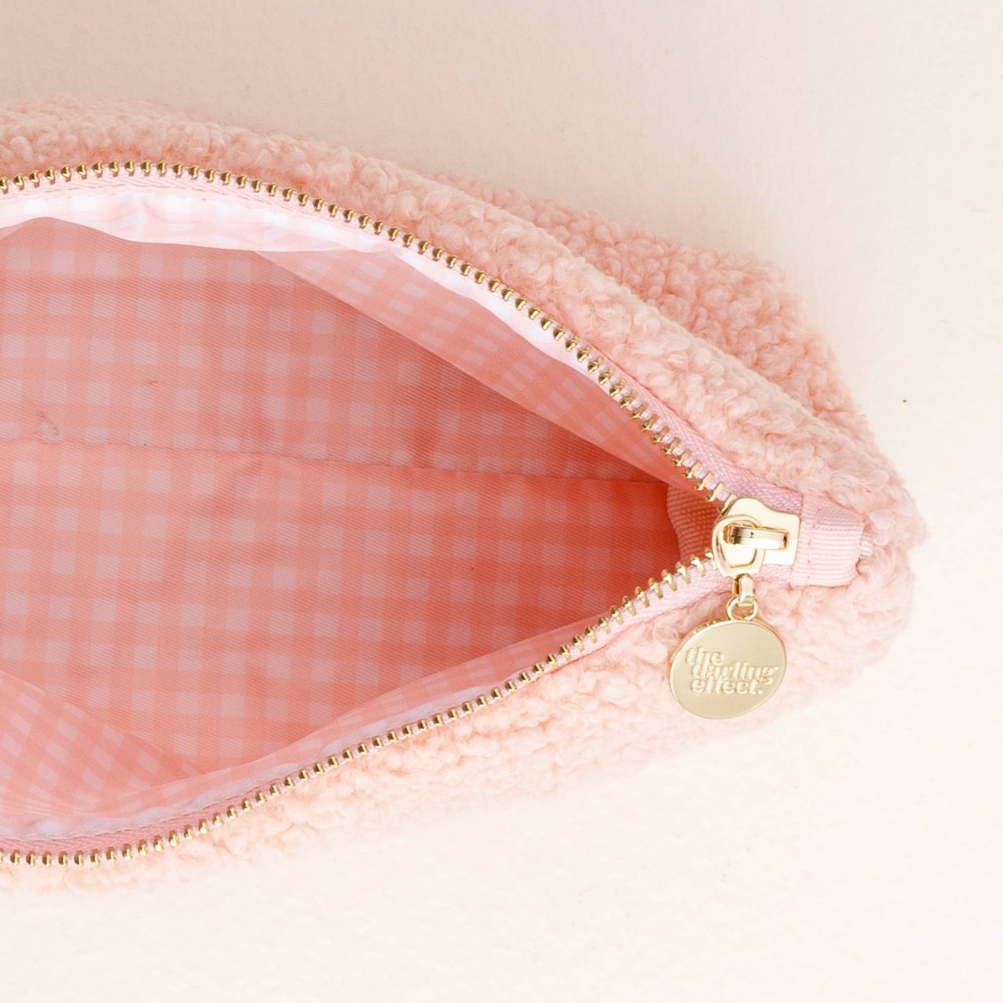 Pink Teddy Pouch