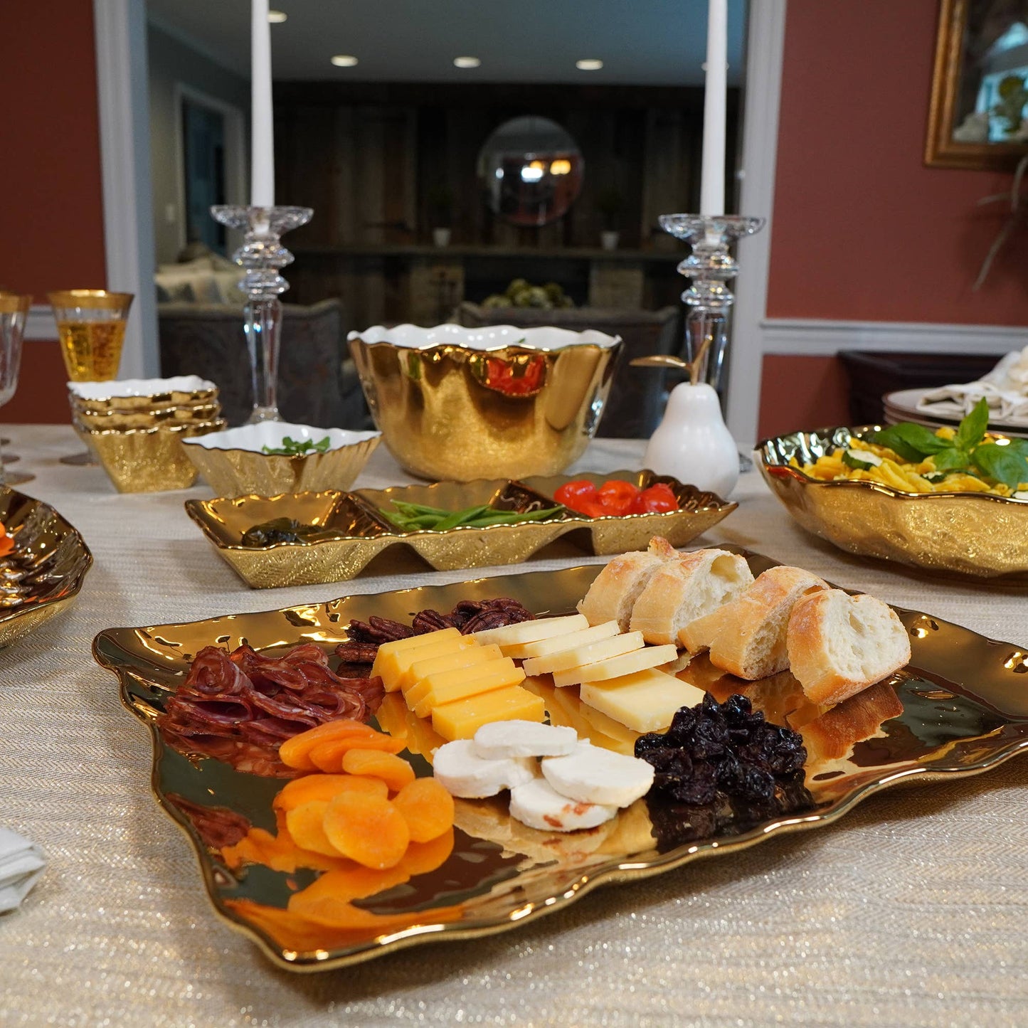Gold Coast Serving Bowl