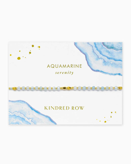 Aquamarine Gemstone Bracelet