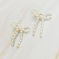 Pearl Bow Earrings