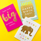 "Big" Birthday Wishes Little Card