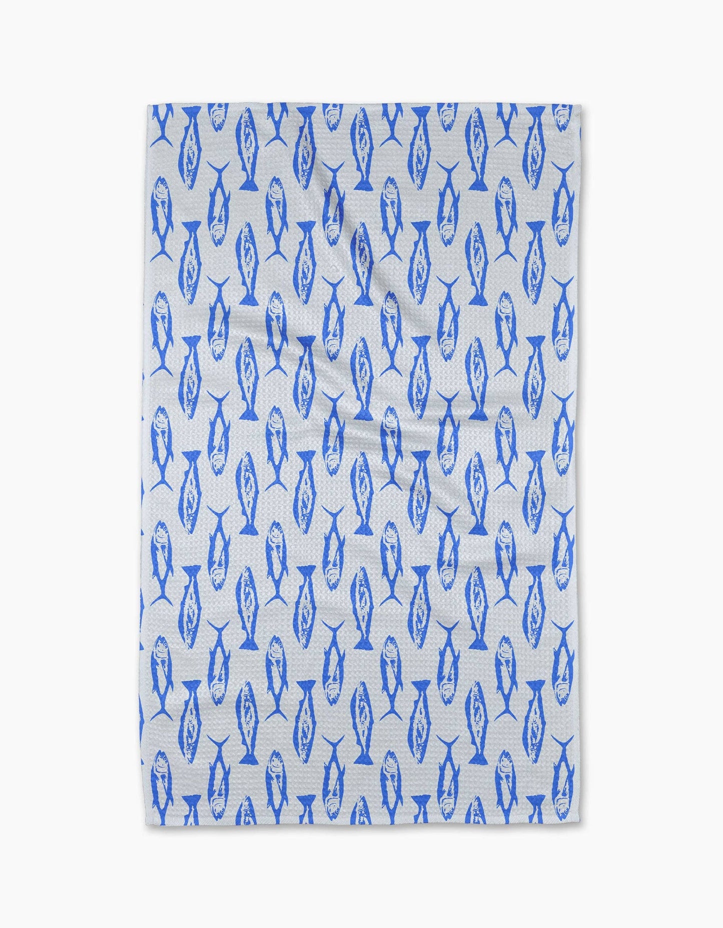 Geometry Coastal Catch Tea Towel
