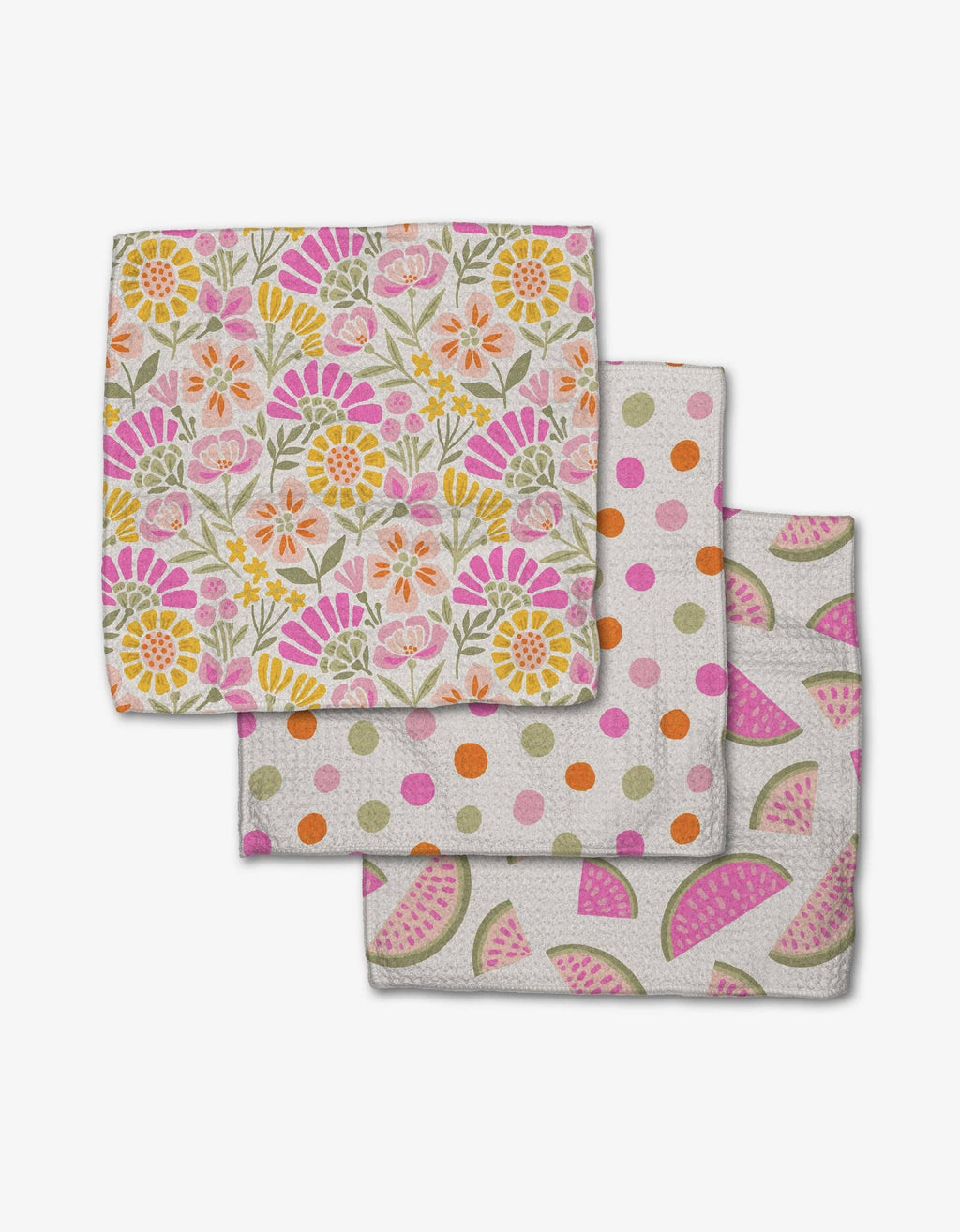 Geometry Neo Ray Dishcloth Set