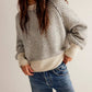 Round Neck Pullover Sweater