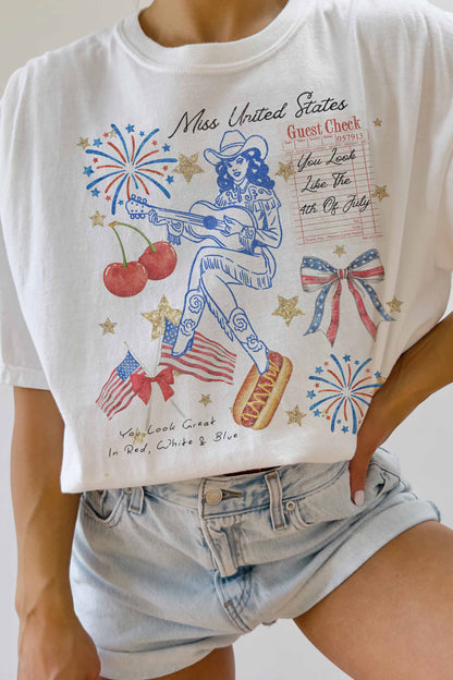 Miss United States Tee
