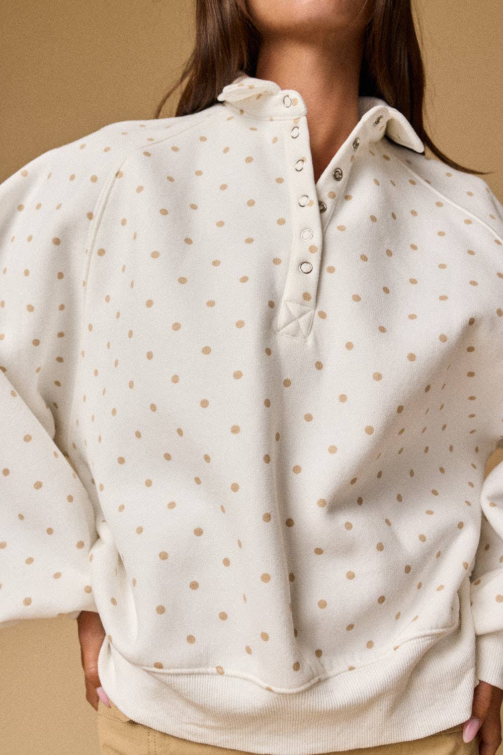 The Piper Polka Dot Pullover