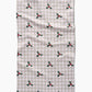 Geometry Merry And Plaid Tea Towel