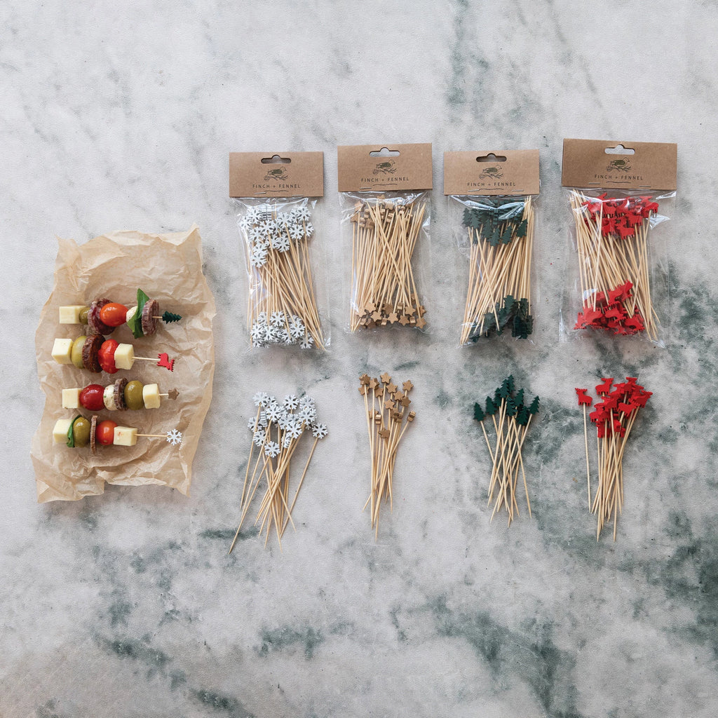 Seasonal Bamboo Skewers