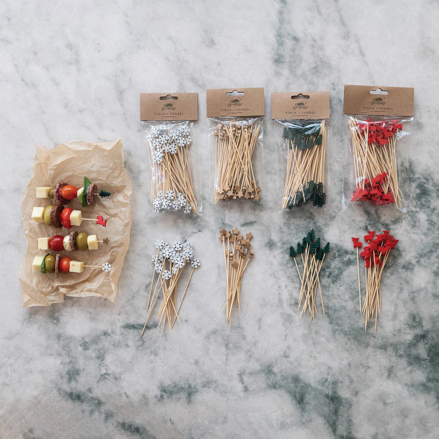 Seasonal Bamboo Skewers