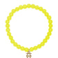 Small Glass Bead Stretch Bracelet