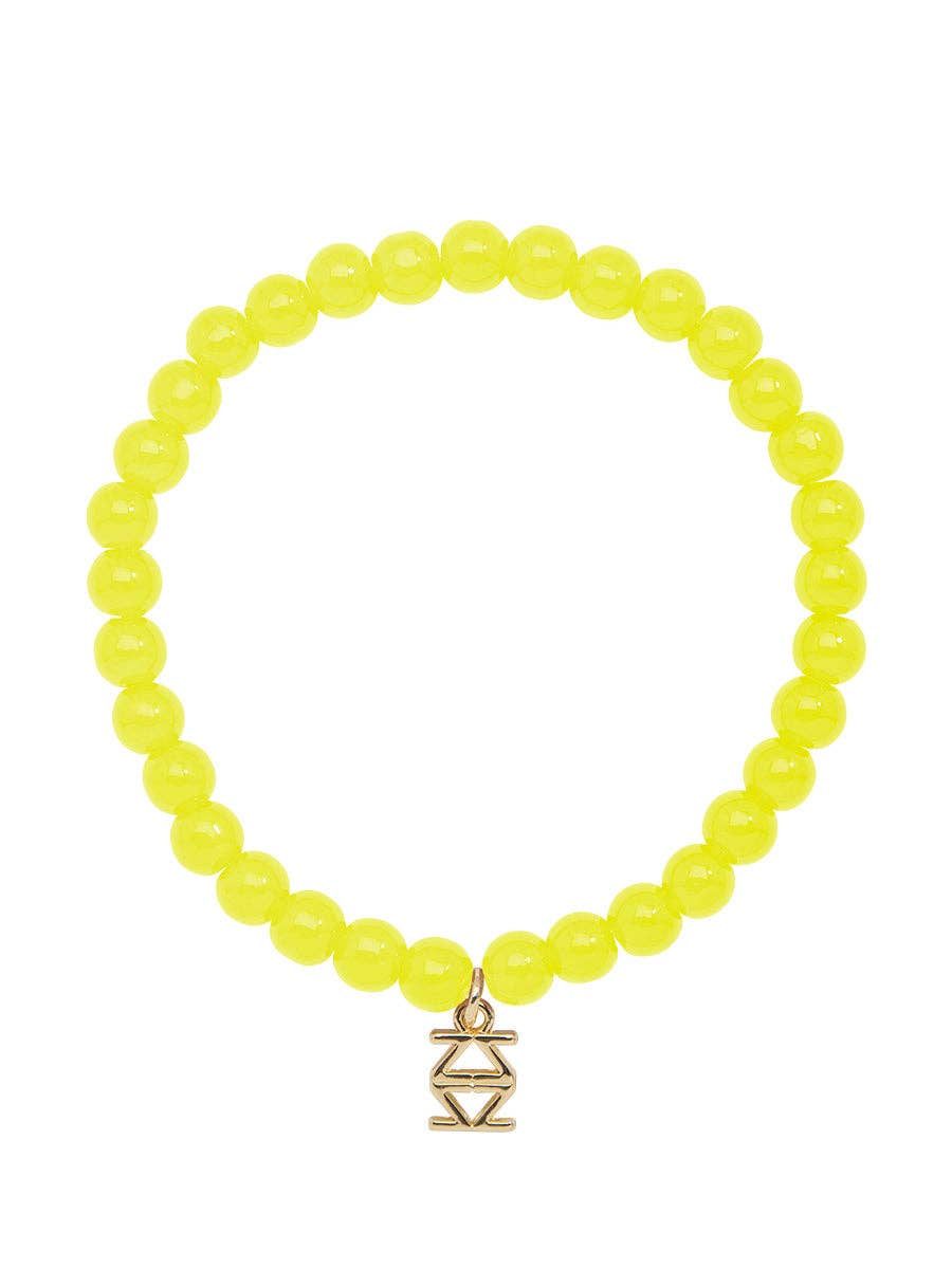 Small Glass Bead Stretch Bracelet