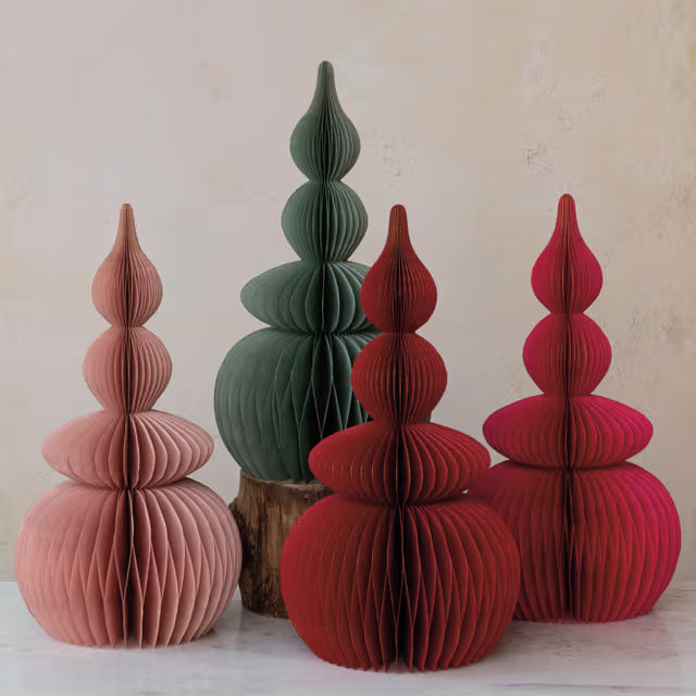 Glitter Edge Paper Tree