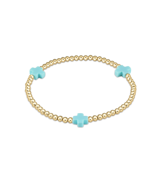 enewton Signature Colored Cross Bracelet