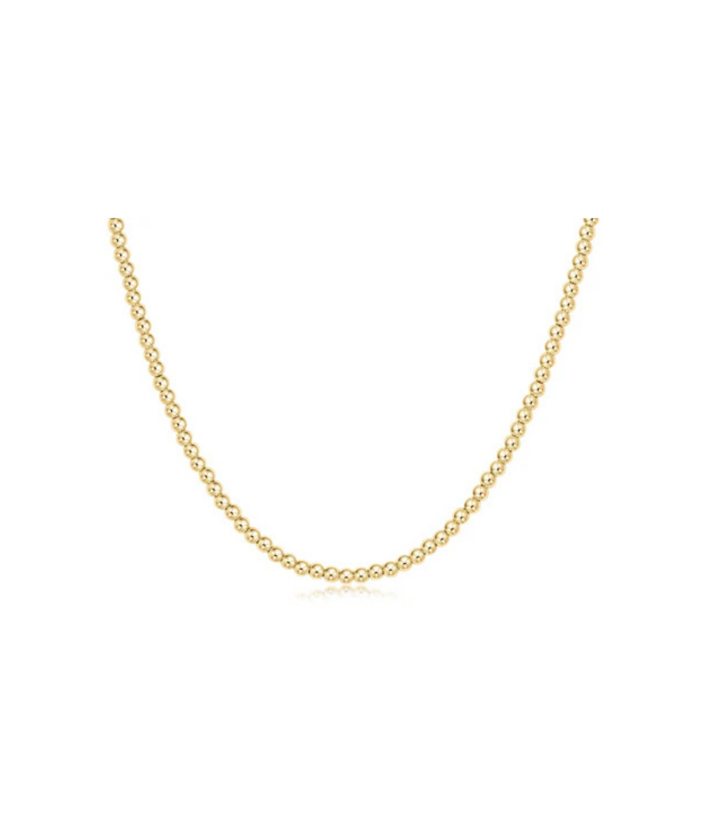 enewton Classic Gold Bead Choker