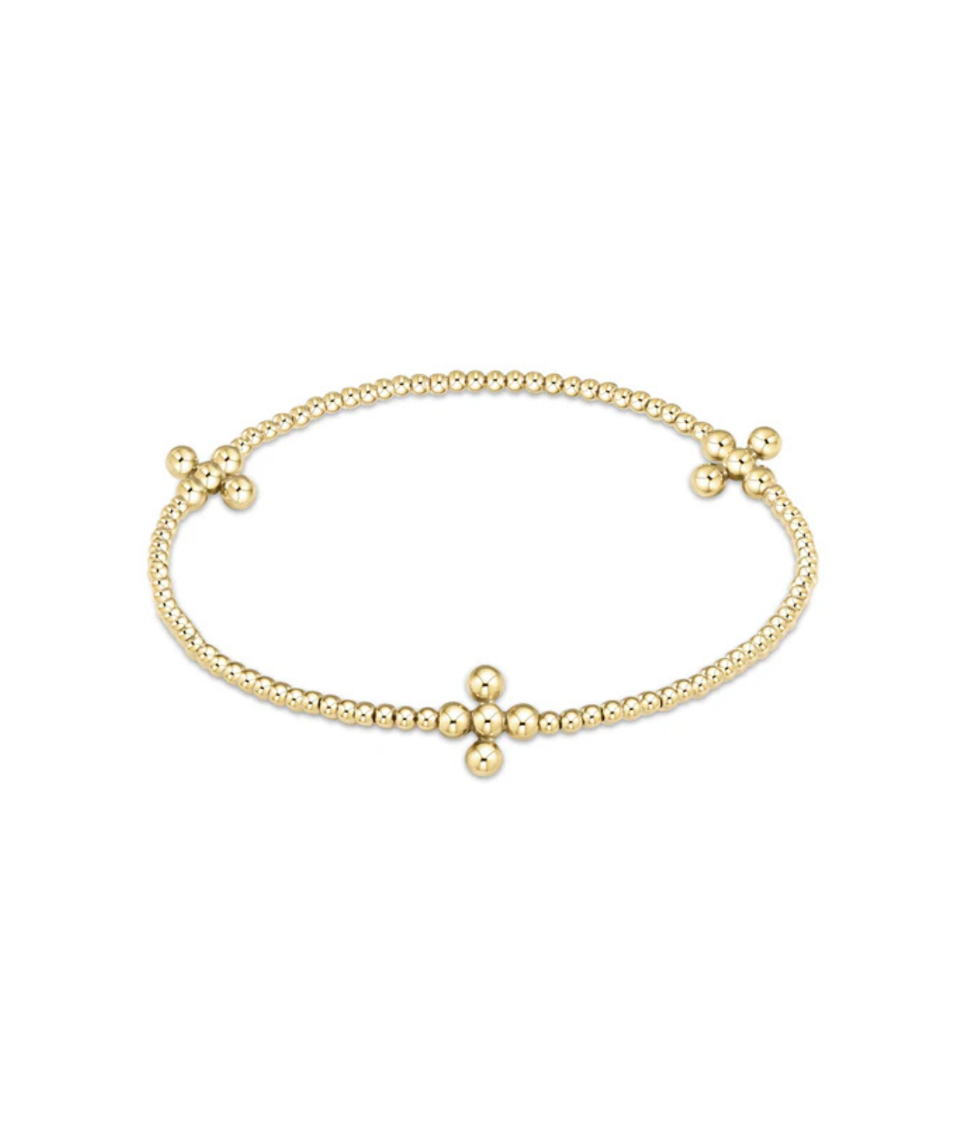 enewton Signature Cross Gold Bracelet