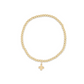 enewton Classic Gold Signature Cross Charm Bracelet