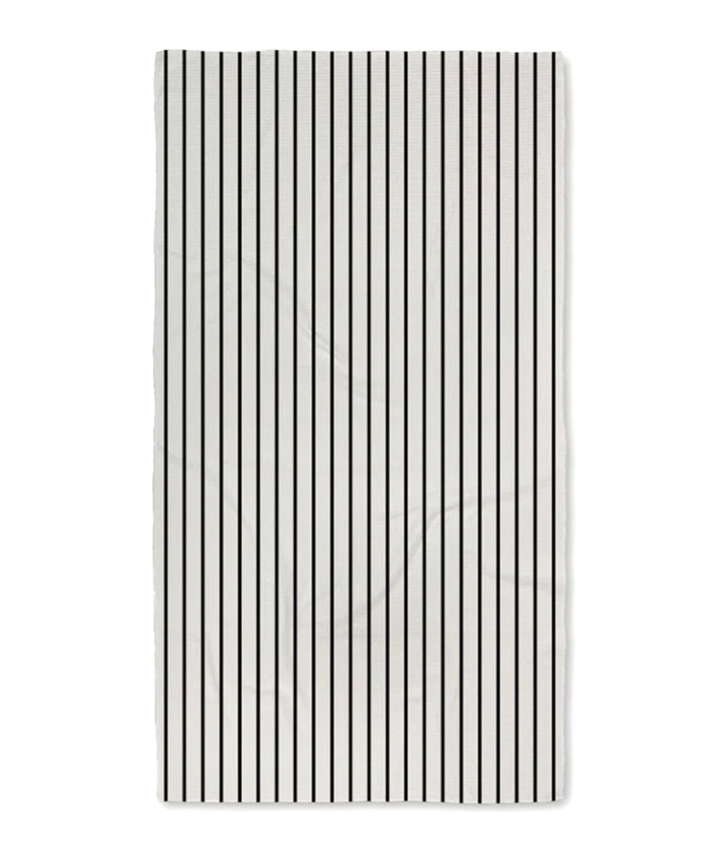 Geometry Linen Luxe Bath Towel